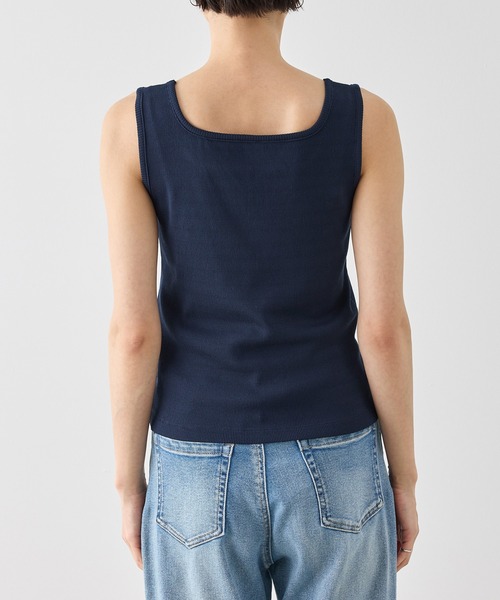 ROPE' PICNIC（ロペピクニック）の「配色デザインカーディガン&インナーアンサンブル（アンサンブル・レディース・ダークブラウン/ネイビー/キナリ・FREE）」の9枚目の写真