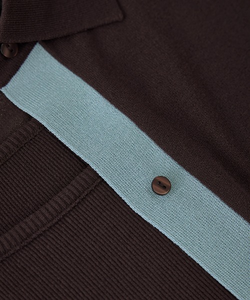 ROPE' PICNIC（ロペピクニック）の「配色デザインカーディガン&インナーアンサンブル（アンサンブル・レディース・ダークブラウン/ネイビー/キナリ・FREE）」の11枚目の写真