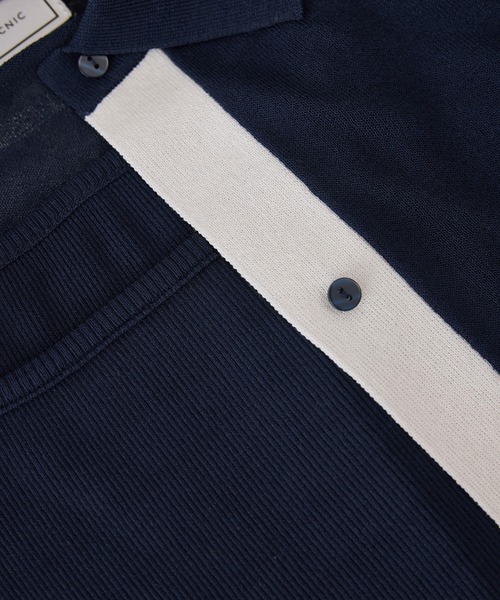 ROPE' PICNIC（ロペピクニック）の「配色デザインカーディガン&インナーアンサンブル（アンサンブル・レディース・ダークブラウン/ネイビー/キナリ・FREE）」の12枚目の写真