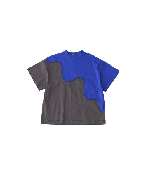 unica(ユニカ)の「twoピースバイカラーTシャツ(Tシャツ/カットソー・キッズ・ブルー系その他/ブラック×ホワイト/グレー×ピンク・L)」の19枚目の写真