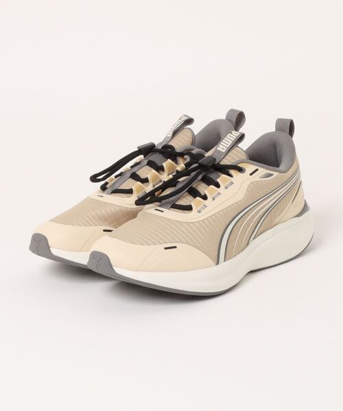 PUMA(プーマ)の「PUMA プーマ SOFTRIDE MOVE ON F WD【幅広】レディーススニーカー ウォーキング(ソフトライドムーブオンフダンワイド)(スニーカー・レディース・サンドベージュ/ブラック/ブラック×ホワイト・25.0cm/24.0cm/23.0cm/24.5cm/23.5cm/22.5cm)」の3枚目の写真