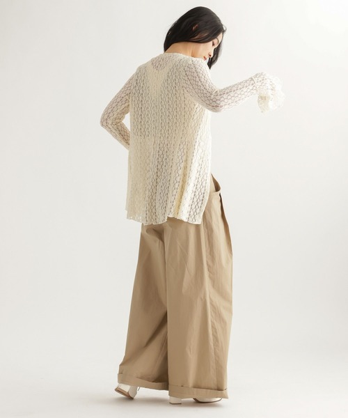 studio CLIP（スタディオクリップ）の「【daily CLIP】BIGポケットツイルパンツ（チノパンツ・レディース・ベージュ/ネイビー・LARGE/MEDIUM）」の3枚目の写真