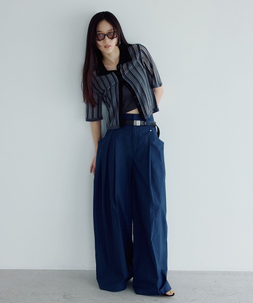 studio CLIP（スタディオクリップ）の「【daily CLIP】BIGポケットツイルパンツ（チノパンツ・レディース・ベージュ/ネイビー・LARGE/MEDIUM）」の5枚目の写真