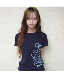 LUVISTRUE（ラヴイズトゥルー）の「EL LUVISTRUE LOGO TEE(NAVY)（Tシャツ/カットソー）」