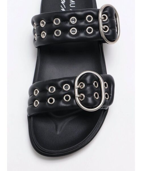 EMU Australia(エミューオーストラリア)の「【EMU Australia】BONDI BUCKLE 2.0(サンダル・レディース・ブラック/ホワイト・23/25/24)」の6枚目の写真