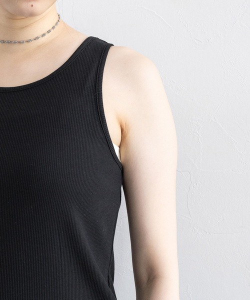 RAGEBLUE(レイジブルー)の「フリルレイヤードタンク(タンクトップ・レディース・ホワイト/グレー・FREE)」の21枚目の写真