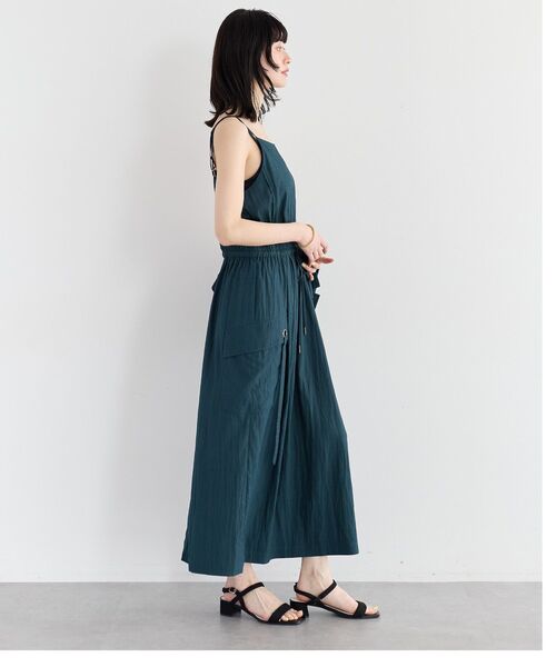 Editt by YECCA VECCA(エディットバイイェッカヴェッカ)の「【適ON】COOLカーゴキャミワンピース(ワンピース・レディース・ブルーグリーン/グレイッシュベージュ/チャコールグレー・FREE)」の22枚目の写真