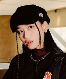 Lafayette（ラファイエット）の「エムエルビー【MLB】- ニューヨーク・ヤンキース コーデュロイ キャップ【New York Yankees CORDUROY NEWSBOY CAP 3ACBC0126】（キャスケット）」