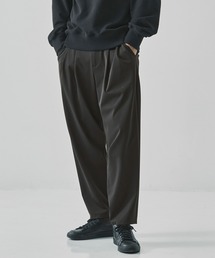 THE TOKYO（ザトウキョウ）の「【THE TOKYO/ザトウキョウ】Light Matte Stretch Jersey Wide Tapered Pants（スラックス）」