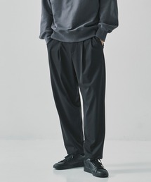 THE TOKYO（ザトウキョウ）の「【THE TOKYO/ザトウキョウ】Light Matte Stretch Jersey Wide Tapered Pants（スラックス）」
