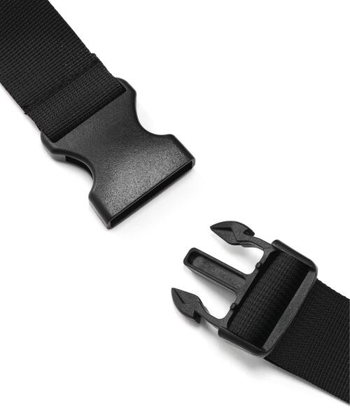 Alpha Industries（アルファインダストリーズ）の「Alpha Industries/アルファインダストリーズ/CREW WAIST BAG/クルー ウェスト バッグ（ボディバッグ/ウエストポーチ・メンズ・ブラック・F）」の4枚目の写真