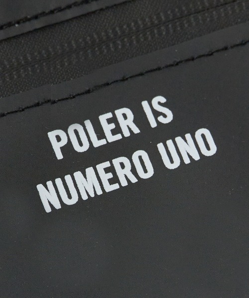 POLeR(ポーラー)の「POLeR/ポーラー HIGH&DRY PVC MOBILE SACOCHE 2026年 夏 夏服(ショルダーバッグ・メンズ・ブラック/ベージュ・ONE SIZE)」の10枚目の写真