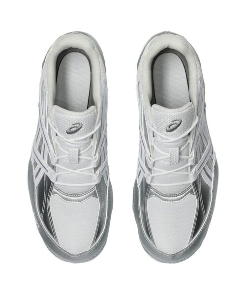 ASICS(アシックス)の「HYPERSYNC / ハイパーシンク(スニーカー・レディース・ホワイト×シルバー・29.5/23/23.5/25/29/27/25.5/27.5/28/26/28.5/24.5/24/26.5)」の6枚目の写真