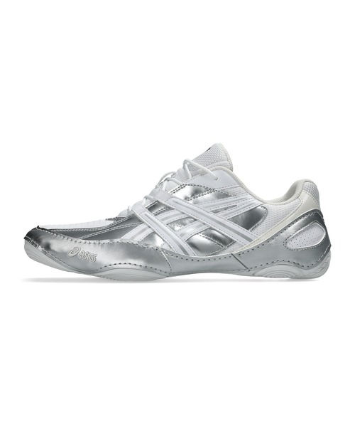 ASICS(アシックス)の「HYPERSYNC / ハイパーシンク(スニーカー・レディース・ホワイト×シルバー・29.5/23/23.5/25/29/27/25.5/27.5/28/26/28.5/24.5/24/26.5)」の3枚目の写真