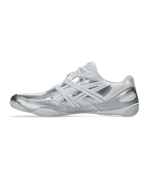 ASICS(アシックス)の「HYPERSYNC / ハイパーシンク(スニーカー・レディース・ホワイト×シルバー・29.5/23/23.5/25/29/27/25.5/27.5/28/26/28.5/24.5/24/26.5)」の5枚目の写真