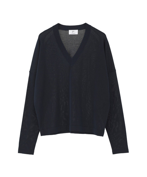 1er Arrondissement(プルミエアロンディスモン)の「クリーンVネックニットプルオーバー(ニット/セーター・レディース・ベージュ/ピンク系その他4/ブルー系その他3・FREE)」の5枚目の写真
