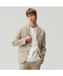 MINDBRIDGE（マインドブリッジ）の「[クール]ツートン組織ジャケット - 2カラー（テーラードジャケット）」