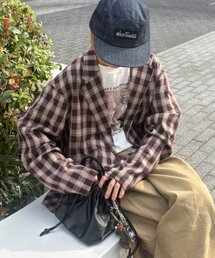 CIAOPANIC TYPY | 【Mr.KP企画】S.A.Pチェックジャケット(テーラードジャケット)