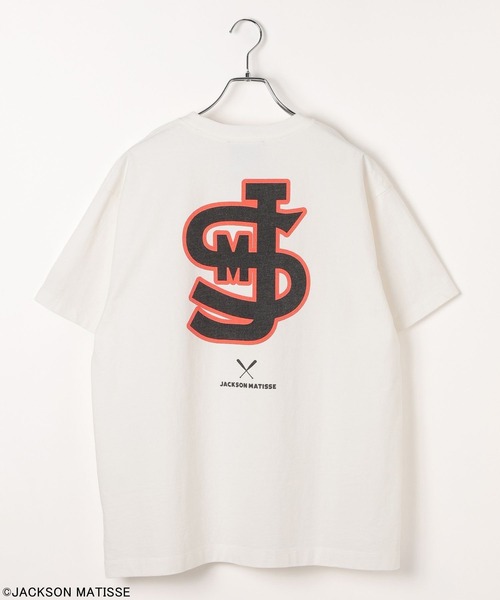 JACKSON MATISSE(ジャクソンマティス)の「【JACKSON MATISSE/BAYFLOW】Baseball T(Tシャツ/カットソー・レディース・ブルー/ネイビー/オフホワイト・FREE)」の11枚目の写真