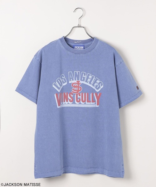 JACKSON MATISSE(ジャクソンマティス)の「【JACKSON MATISSE/BAYFLOW】Baseball T(Tシャツ/カットソー・レディース・ブルー/ネイビー/オフホワイト・FREE)」の18枚目の写真