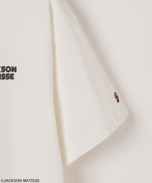 JACKSON MATISSE(ジャクソンマティス)の「【JACKSON MATISSE/BAYFLOW】Baseball T(Tシャツ/カットソー・レディース・ブルー/ネイビー/オフホワイト・FREE)」の15枚目の写真
