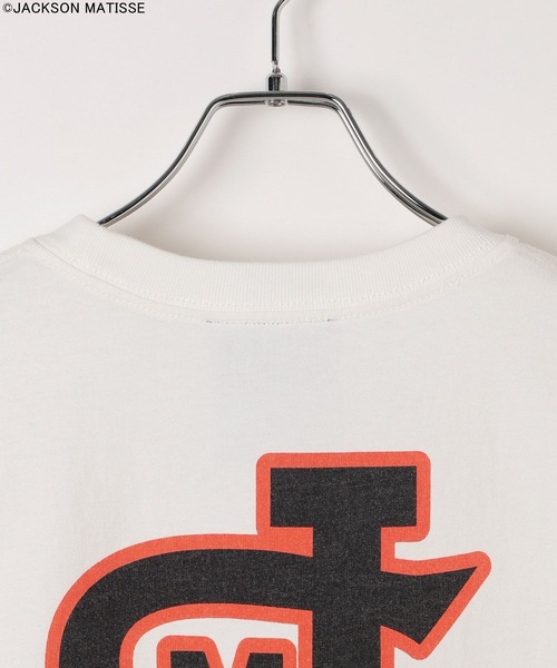 JACKSON MATISSE(ジャクソンマティス)の「【JACKSON MATISSE/BAYFLOW】Baseball T(Tシャツ/カットソー・レディース・ブルー/ネイビー/オフホワイト・FREE)」の17枚目の写真