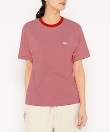 Women's Short Sleeve Inner T-shirt Stripe