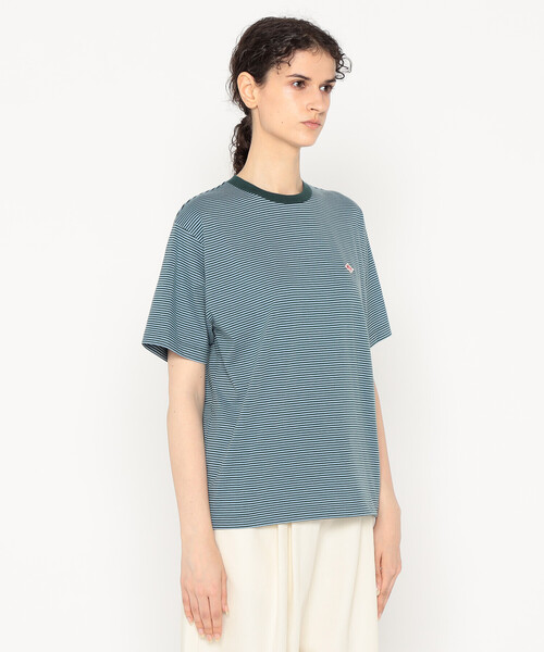DANTON(ダントン)の「Women's Short Sleeve Inner T-shirt Stripe(Tシャツ/カットソー・レディース・グレー系その他/レッド系その他/ブルー系その他5/イエロー系その他/ブルー系その他・XS/M/S)」の7枚目の写真