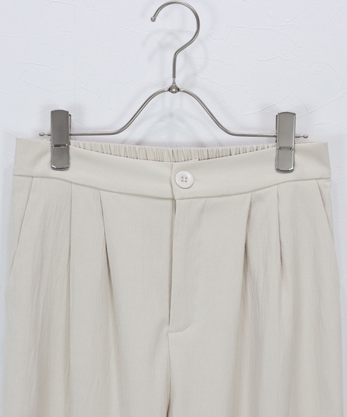 J by blue(ジェイバイブルー)の「ショートベスト×ワイドパンツ セットアップ(セットアップ・レディース・グレー/ブラック・MEDIUM)」の7枚目の写真