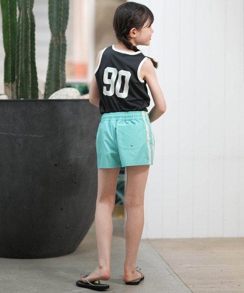 ROXY(ロキシー)の「ROXY/ロキシー 水着 トランクス ボードショーツ キッズ ジュニア 子供 水陸両用 TBS262056(水着・キッズ・ベージュ/ターコイズブルー・130cm/140cm/150cm)」の11枚目の写真