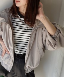 CORNERS（コーナーズ）の「フード付きショートマウンテンパーカー（マウンテンパーカー）」