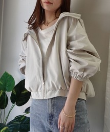 CORNERS（コーナーズ）の「フード付きショートマウンテンパーカー（マウンテンパーカー）」