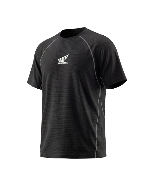 ヒートヘルス H-Tech Mesh Ventilation Half Jersey Sleeve Black【公式通販】