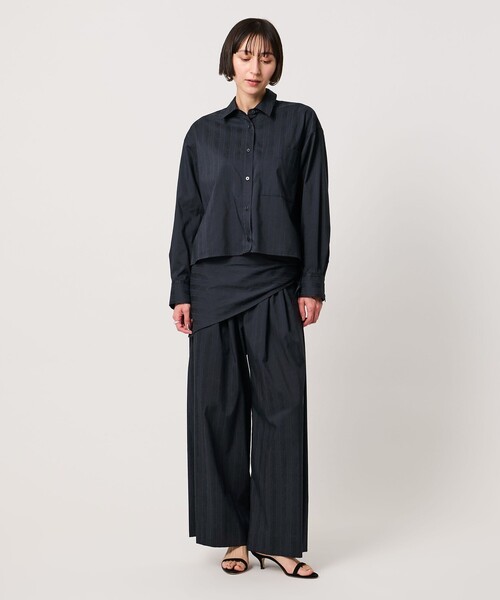 UNITED ARROWS(ユナイテッドアローズ)の「ペイズリー スカーフ シャツ(シャツ/ブラウス・レディース・ネイビー・FREE)」の7枚目の写真