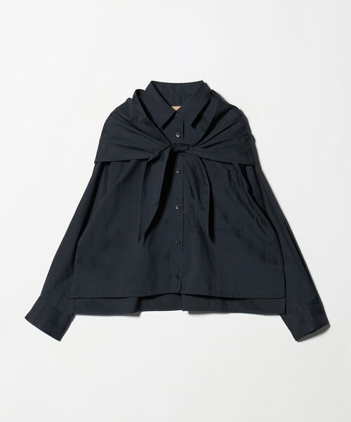 UNITED ARROWS(ユナイテッドアローズ)の「ペイズリー スカーフ シャツ(シャツ/ブラウス・レディース・ネイビー・FREE)」の11枚目の写真