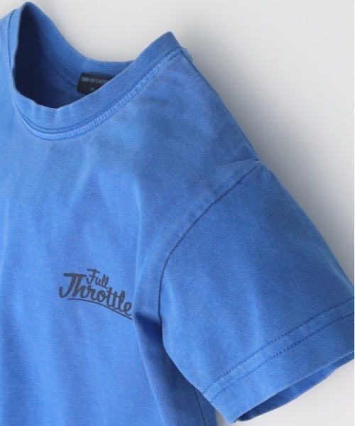 Daddy Oh Daddy(ダディーオーダディー)の「【ジュニア・スクールサイズあり】車バックプリント半袖Tシャツ(Tシャツ/カットソー・キッズ・オレンジ/ブルー・100/110/120/130/160/140/150)」の5枚目の写真