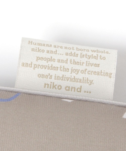 niko and...（ニコアンド）の「クールバンダナシートクッション（クッション/クッションカバー・レディース・ベージュ/ブルー・0）」の9枚目の写真