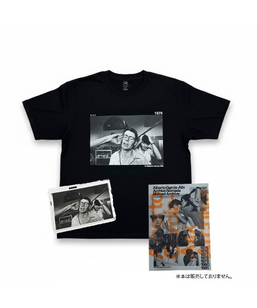 CULTURE SUPPLY(カルチャー サプライ)の「Alberto Garcia-Alix Valero BLACK(Tシャツ/カットソー・レディース・ブラック・MEDIUM/X-LARGE/LARGE)」の1枚目の写真