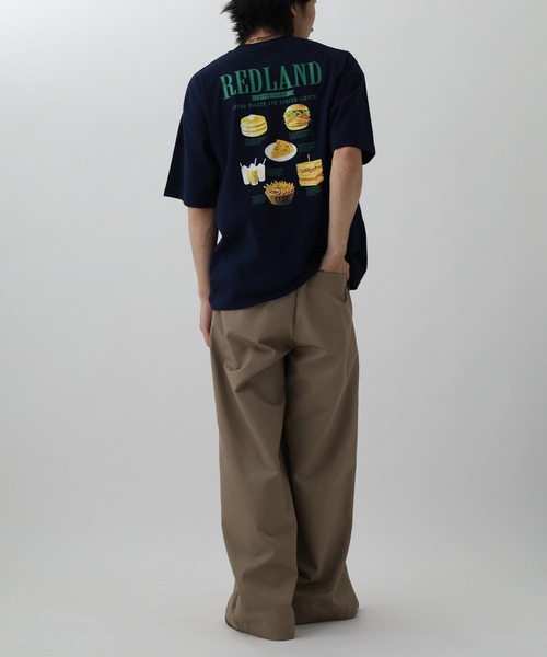 FUNALIVE(ファンアライブ)の「ヘビーウエイト ワイドシルエット ダイナー ハート フルーツ 半袖 TEE(Tシャツ/カットソー・メンズ・ホワイト/スミクロ/ネイビー/ブラック系2/チャコールグレー/ブラック/ホワイト系1/ホワイト系2/ブラック系1・M/L)」の16枚目の写真