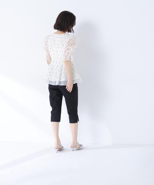 NATURAL BEAUTY BASIC(ナチュラルビューティーベーシック)の「カプリパンツ(その他パンツ・レディース・ブラック・フリ-)」の16枚目の写真