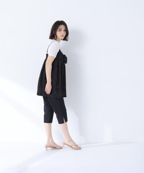 NATURAL BEAUTY BASIC(ナチュラルビューティーベーシック)の「カプリパンツ(その他パンツ・レディース・ブラック・フリ-)」の18枚目の写真