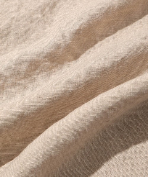 WILD LIFE TAILOR Adam et Rope'(ワイルドテーラーアダムエロペ )の「LINEN COVERALL(カバーオール・メンズ・ベージュ/ネイビー・L/M/S)」の14枚目の写真