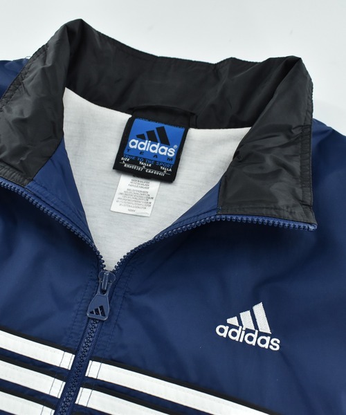 USED】90's adidas ナイロン トラックジャケット（ナイロンジャケット