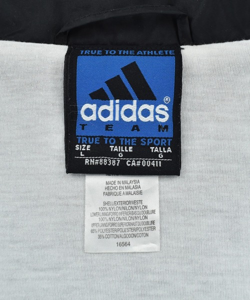 adidas（アディダス）の「【USED】90's adidas ナイロン トラックジャケット（ナイロンジャケット・メンズ・ネイビー・LARGE）」の7枚目の写真