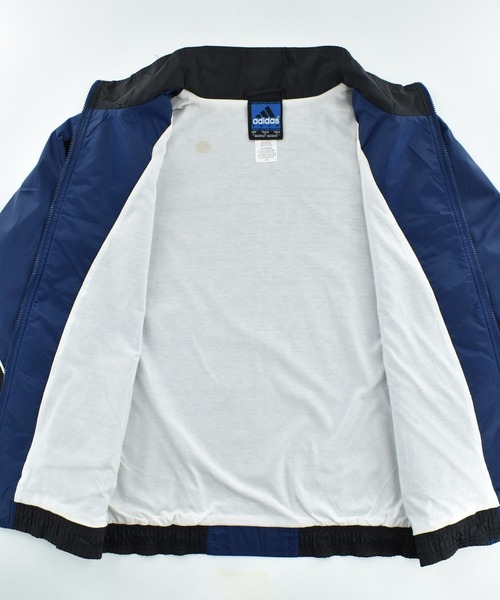 adidas（アディダス）の「【USED】90's adidas ナイロン トラックジャケット（ナイロンジャケット・メンズ・ネイビー・LARGE）」の6枚目の写真