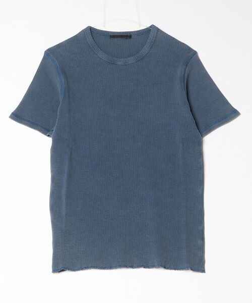 ARCADE(アーケード)の「ピグメント加工 サーマルワッフル 半袖Tシャツ クルーネック ヘンリーネック(Tシャツ/カットソー・メンズ・ブラック系2/カーキ系2/ネイビー系2/カーキ系1/ネイビー系1/ブラック系1・L/XL/M)」の18枚目の写真