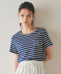 ビジューRチャームTシャツ