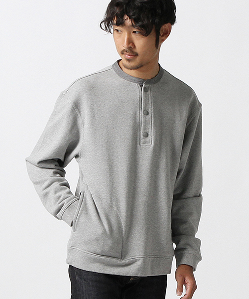 BEAMS（ビームス）の「◇BEAMS / S/L ヘンリーネックスウェット
