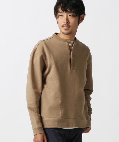 BEAMS（ビームス）の「◇BEAMS / S/L ヘンリーネックスウェット