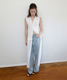 Bryn Knit Vest One-piece_Ivory